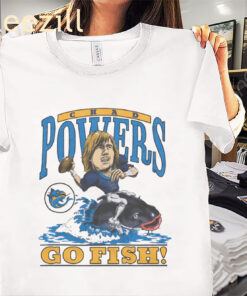 Go Fish Our Chad Powers The Hulu Show Eli Manning Shirt