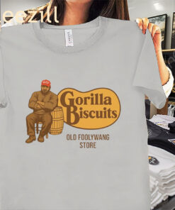Gorilla Biscuits Old Foolywang Store Apparel Shirt Unisex