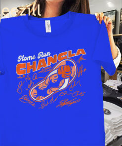 Home Run Chancla Shirt - La Chancla New York Baseball
