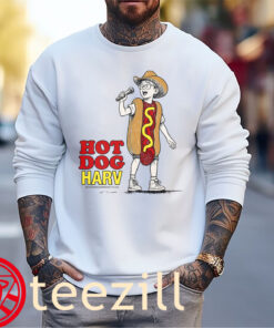 Hot Dog Harv Hoops Shirt Limited Edition Sweater