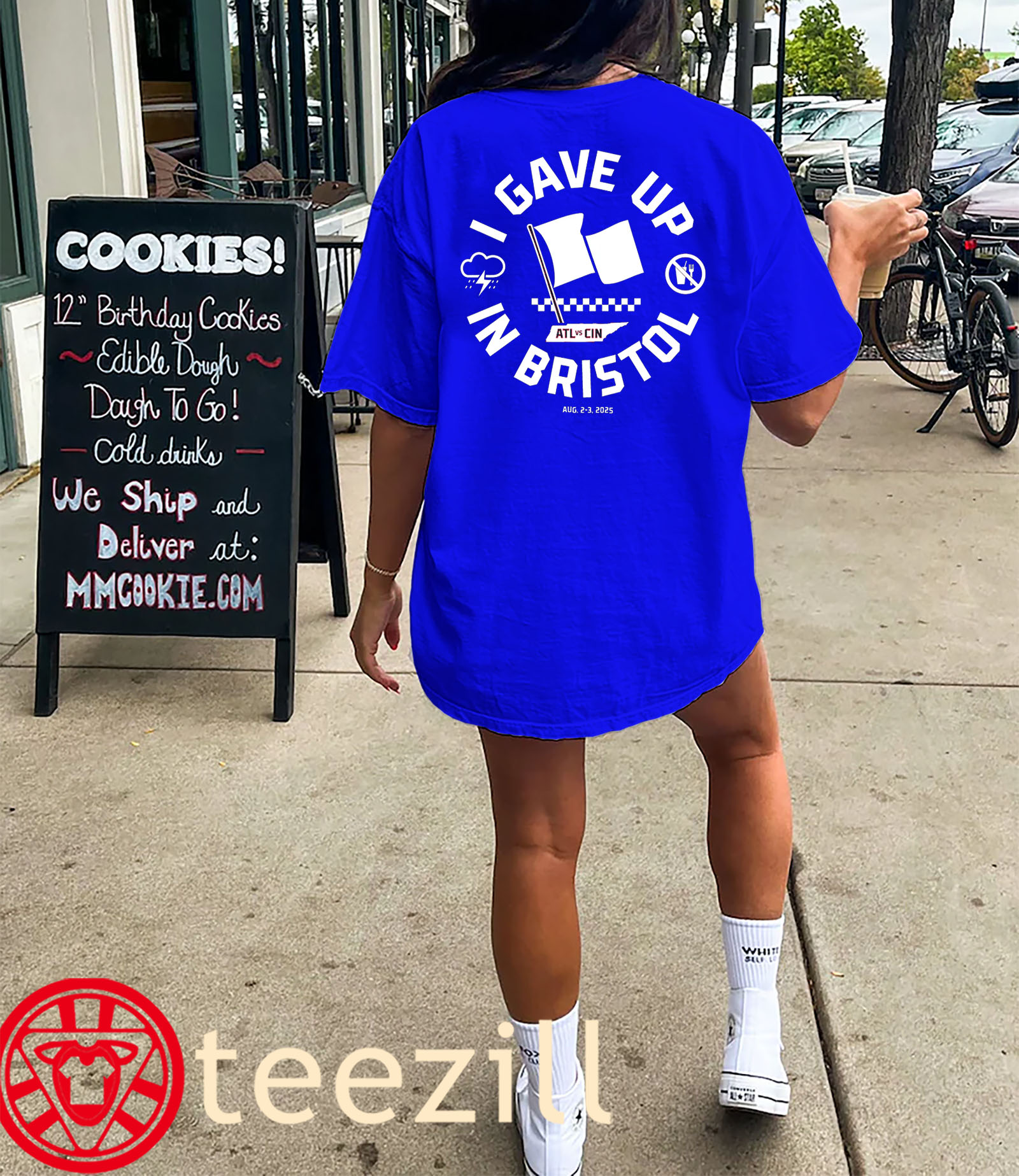 I Gave Up in Bristol Shirt – ATL vs CIN 2025 Baseball Disaster Tee Classic