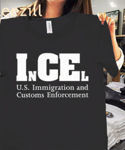 InCEl U.S. Immigration And Customs Enforcement Parody Shirt