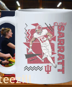 Indiana Football Elijah Sarratt 90s Style Shirt Mug