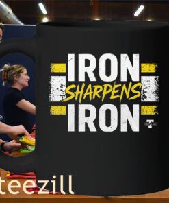 Iron Sharpens Iron Shirt Pittsburgh Steelers Tee Mug
