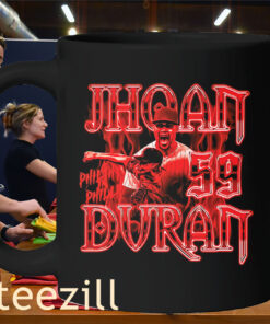 Jhoan Duran “Philthy in Philly” Flames Premium Shirt – #59 Heat Thrower Baseball Mug