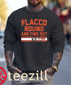 Joe Flacco Round and Find Out Shirt – Cleveland Football Hype Tee Sweater
