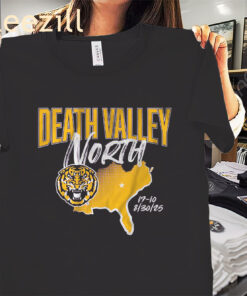 LSU Football Death Valley North Tee Shirts