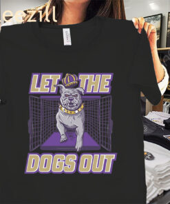 Let The Dogs Out Tee Shirt James Madison Dukes