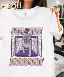 Let The Dogs Out Tee Shirt James Madison Dukes Shirt