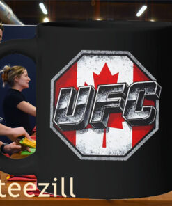Logo 2025 UFC Canada Flag Shirt Limited Edition Mug