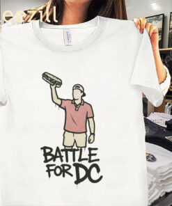 Men's Men Battle for DC Sandwich Man Shirt