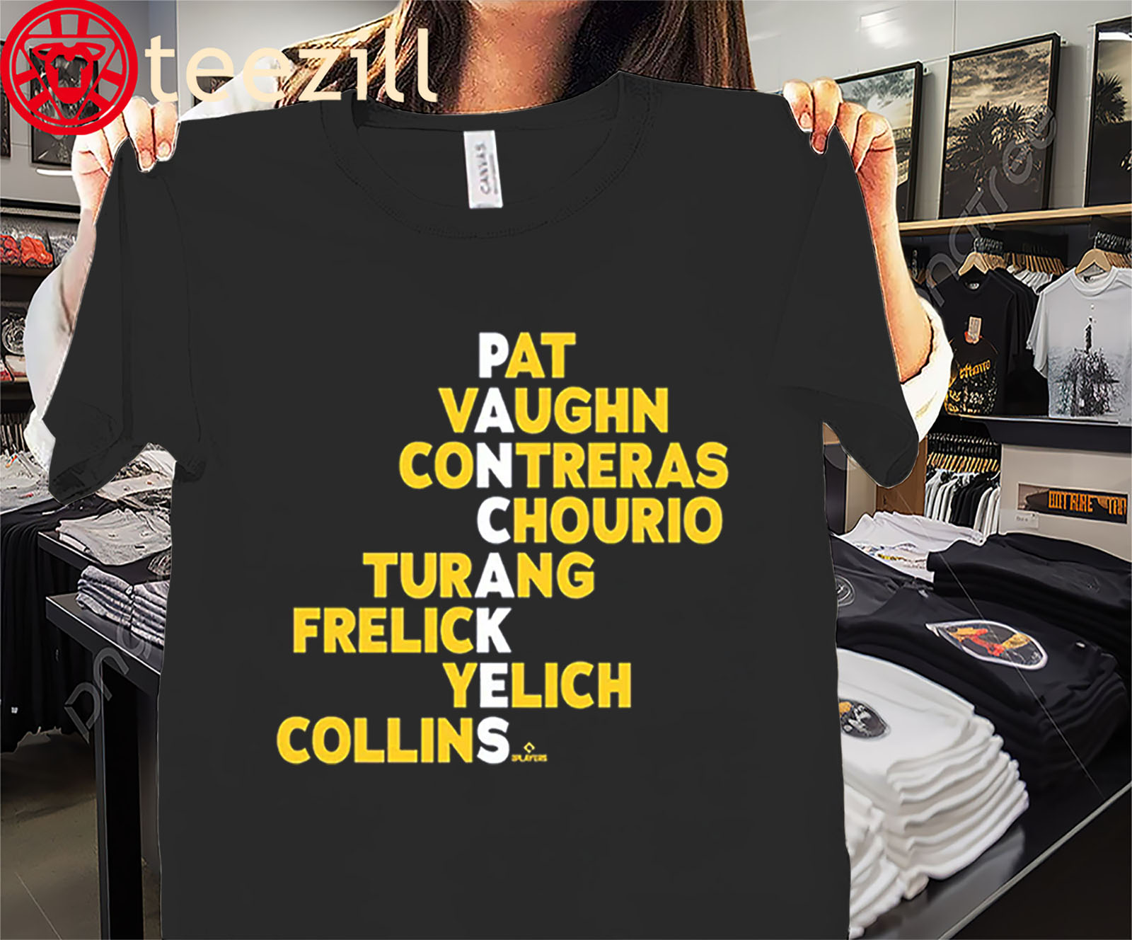 Milwaukee Baseball Pancakes Names Team Shirt