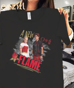 New Flame Official Disney Zombies 4 Nova and Victor Shirt