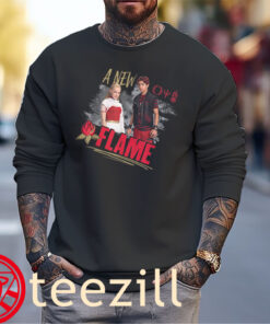 New Flame Official Disney Zombies 4 Nova and Victor Shirt Sweater