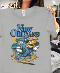 New Orleans Football Mascot Tee Shirt
