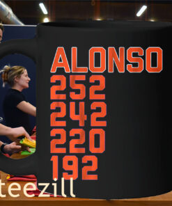 New York Home Run List Mug - Pete Alonso Baseball Fan