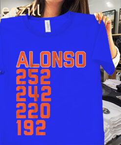 New York Home Run List Shirt - Pete Alonso Baseball Fan