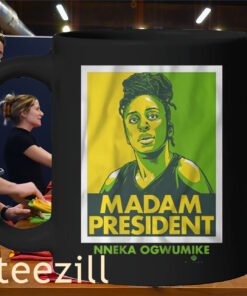 Nneka Ogwumike- Madam President Shirt - Nneka Ogwumike Seattle Basketball Mug