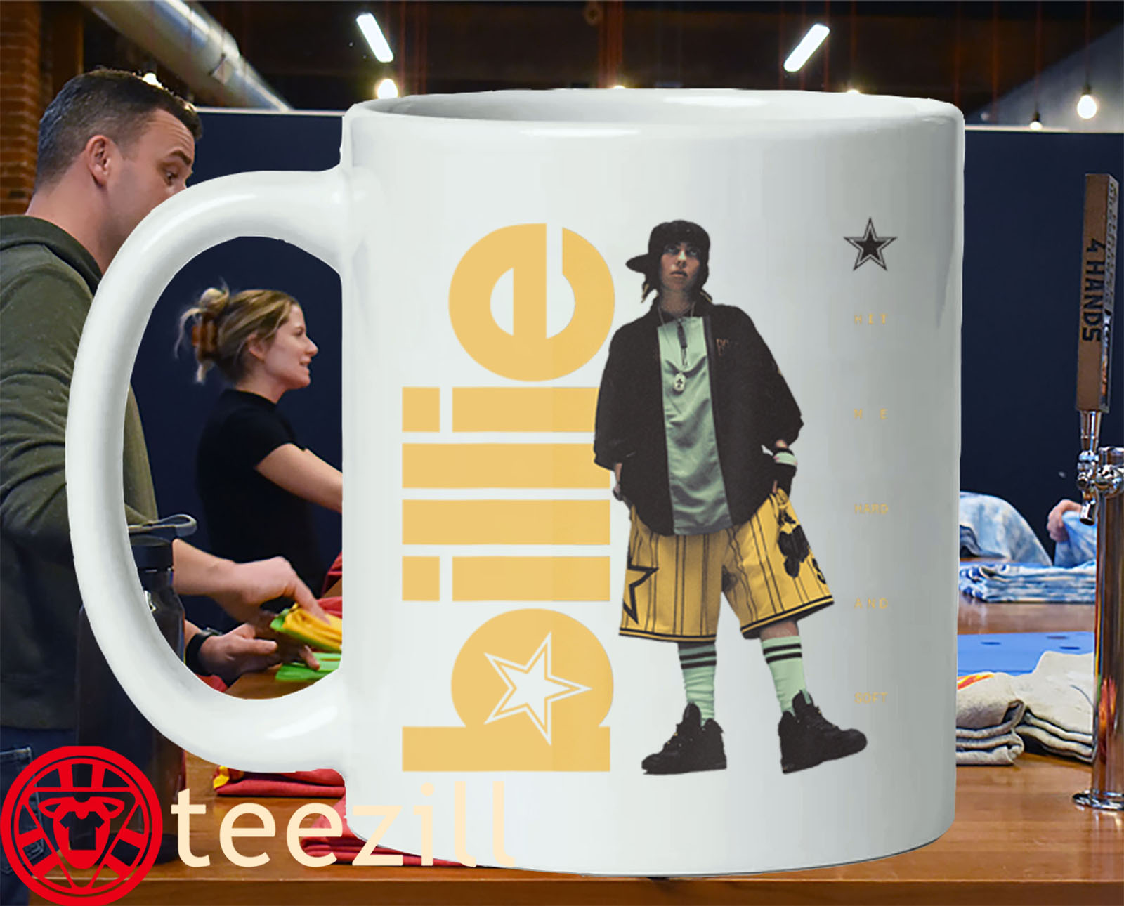 Official Photo Billie Eilish HIT ME HARD AND SOFT Standing Mug