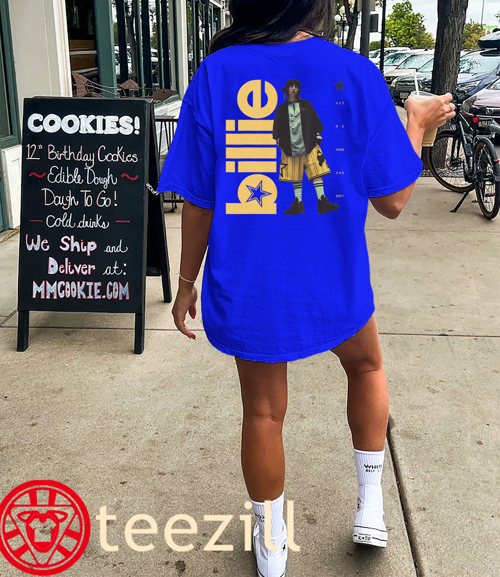 Official Photo Billie Eilish HIT ME HARD AND SOFT Standing Shirt Classic