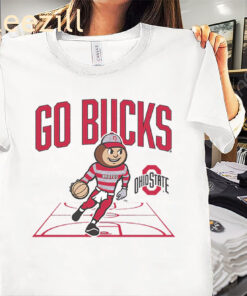 Ohio State Basketball Mascot Court Shirt - Ohio Basketball