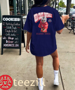 Ohio State Football Brandon Inniss Illustrated Black Premium Shirt Classic