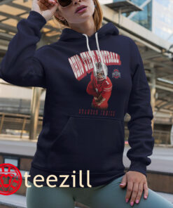 Ohio State Football Brandon Inniss Illustrated Black Premium Shirt Hoodies