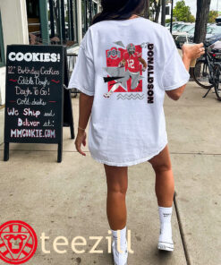 Ohio State Football CJ Donaldson 90s style White Shirt Classic