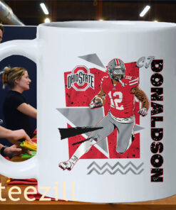Ohio State Football CJ Donaldson 90s style White Shirt Mug