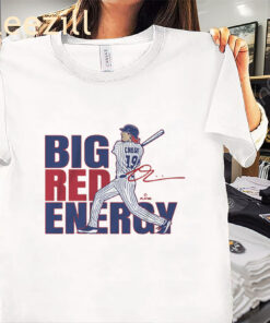 Owen Caissie- Big Red Energy Shirt Baseball Chicago
