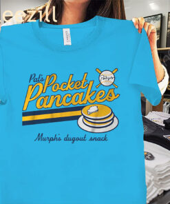 Pat Murphy “Pocket Pancakes” Shirt - Milwaukee Baseball Tee Fan Gear Shirt
