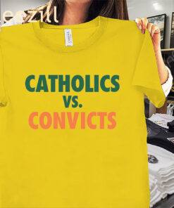 Retro Classic Catholics vs Convicts 1988 Shirt 1MK