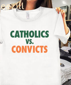 Retro Classic Catholics vs Convicts 1988 Shirt