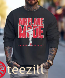 Roman Anthony- Airplane Mode Tee Shirt Boston Red Sox Baseball Sweater