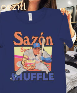Sazón Shuffle Shirt - Juan Soto New York Mets Baseball