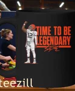 Shedeur Sanders- Time To Be Legendary QB Cleveland Mug
