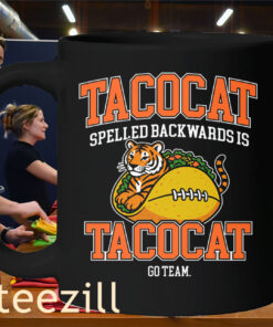 Tacocat Spelled Backwards Is Cincinnati Game Day Mug
