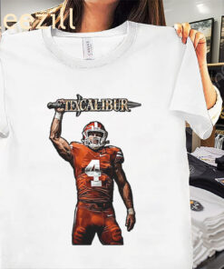 Texcalibur CJ Baxter Shirt Texas Longhorns