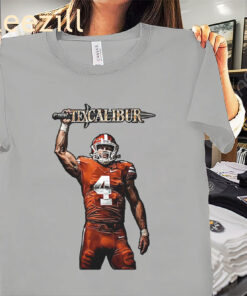 Texcalibur CJ Baxter Shirt Texas Longhorns Unisex