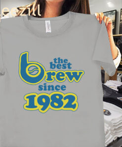The Best Brew Since 1982 Baseball Tee Shirt Milwaukee Brewers Baseball Tee Unisex