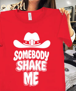 The Reds Baseball Somebody Shake Me Shirt