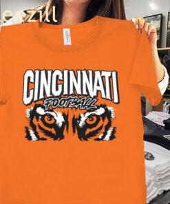 Vintage Distressed Cincinnati Football Retro Grunge Shirt