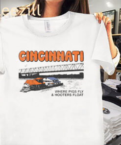 White Where Hooters Float Shirt