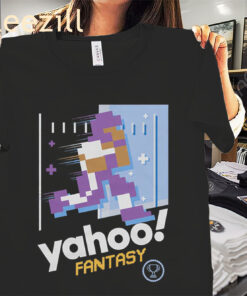 Yahoo Fantasy Football 8bit Game Apparel Shirt