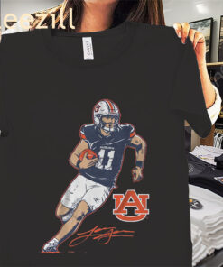 Auburn Tigers Jackson Arnold Superstar Pose Official Unisex Shirt