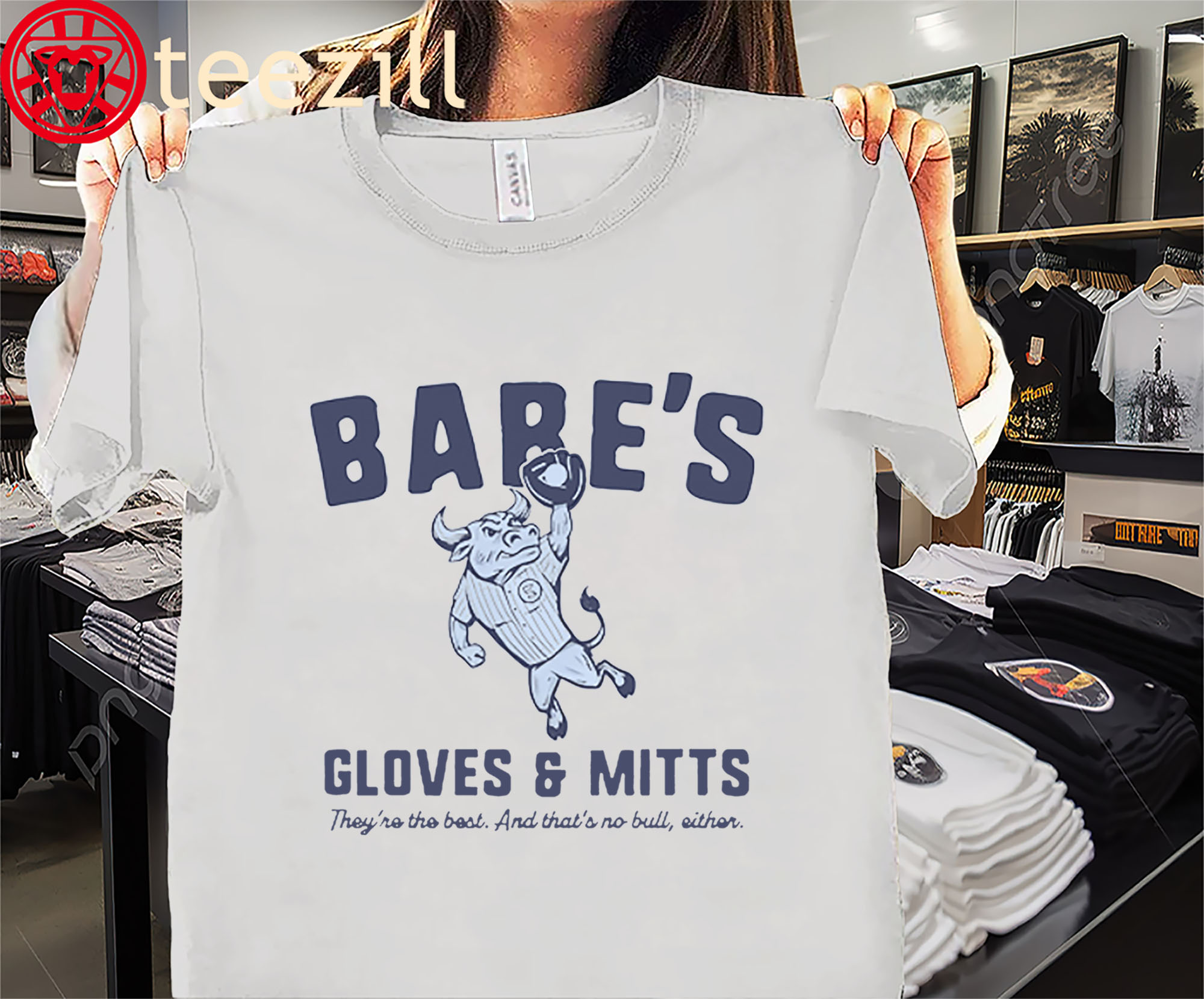 Babe’s Gloves And Mitts Buffalo Bulls Football Tee Shirts