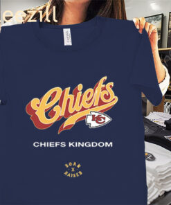 Chiefs KC Logo Chiefs Kingdom Born X Raised Unisex