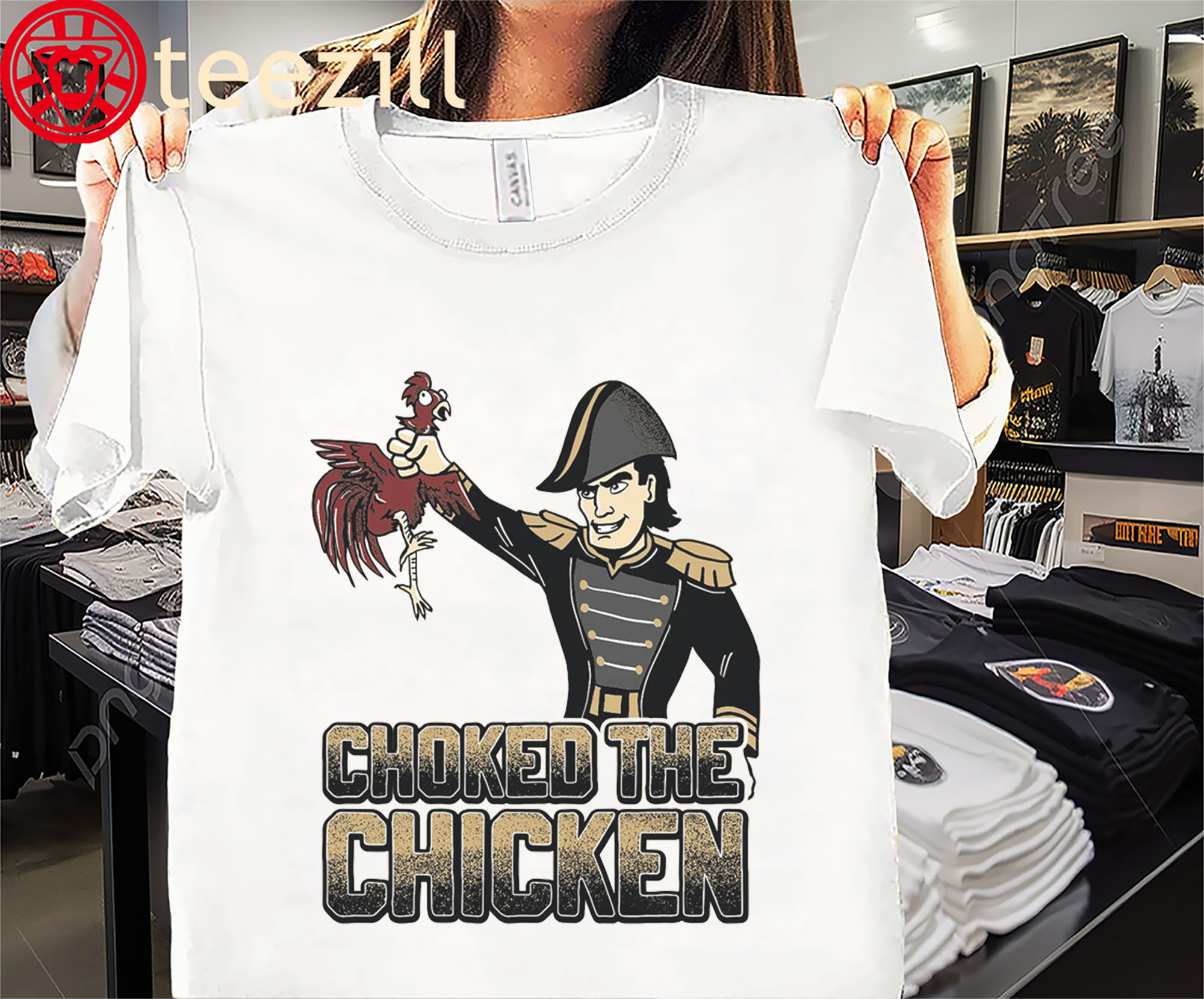 Choked the Chicken Tee T-Shirt