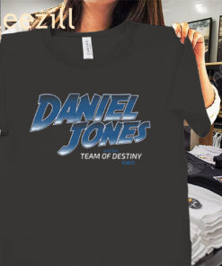 Daniel Jones and the Team of Destiny Shirt Indiana Daniel Jones - Indianapolis Football Tee