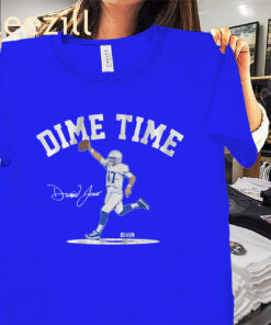 Dime Time Shirt- Daniel Jones Football Tee